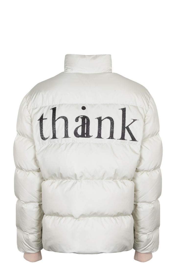 GUCCI Think/Thank Puffer Jacket Off-White