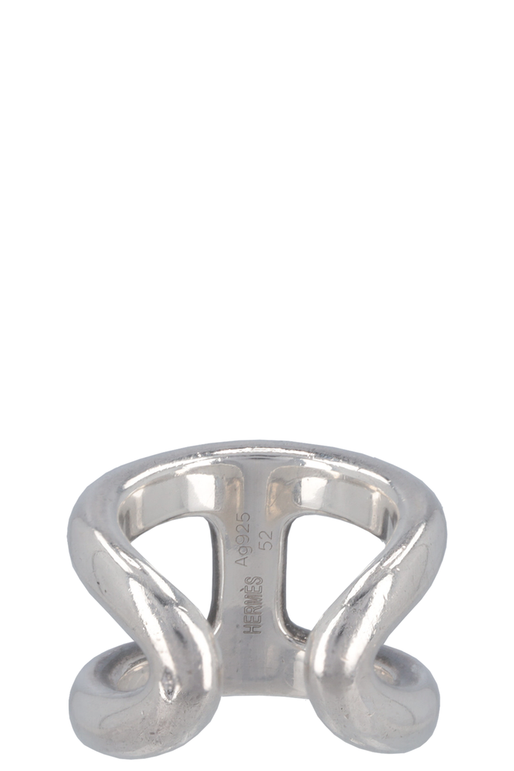 HERMÈS Bague Osmose Large Argent