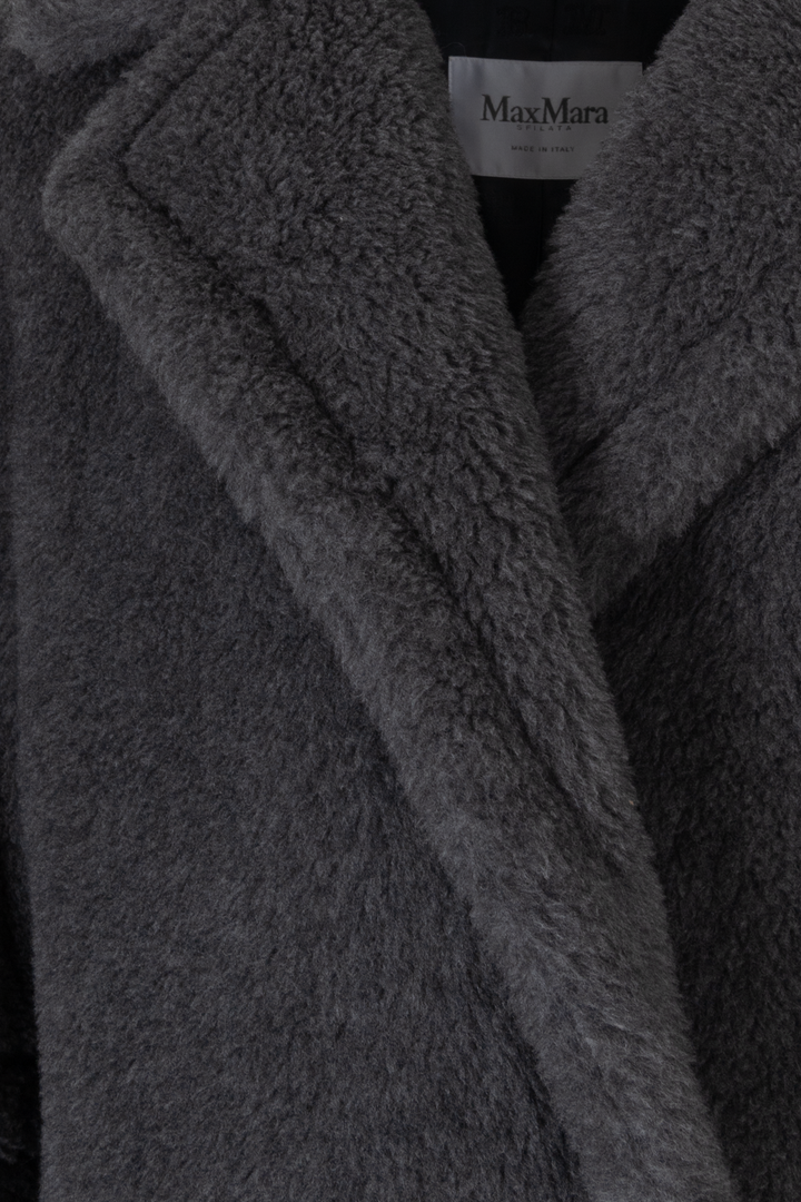 MAX MARA Kadiak Teddy Coat Grey