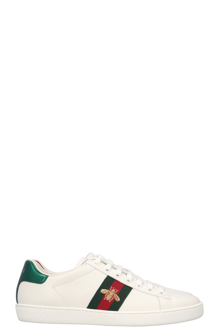 GUCCI Bee Web Low Top Sneaker White