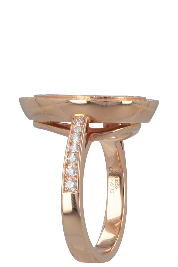 CHOPARD Happy Diamonds Ring 18k Rosegold Diamonds