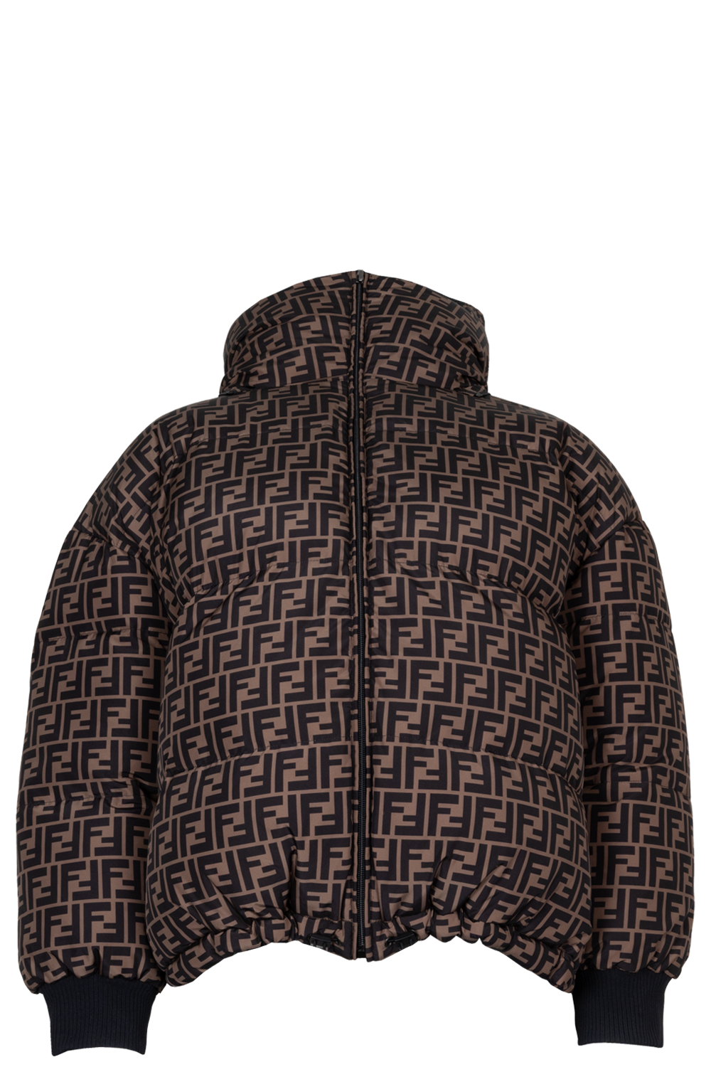 FENDI 2020 Zucca Print Reversible Down Jacket