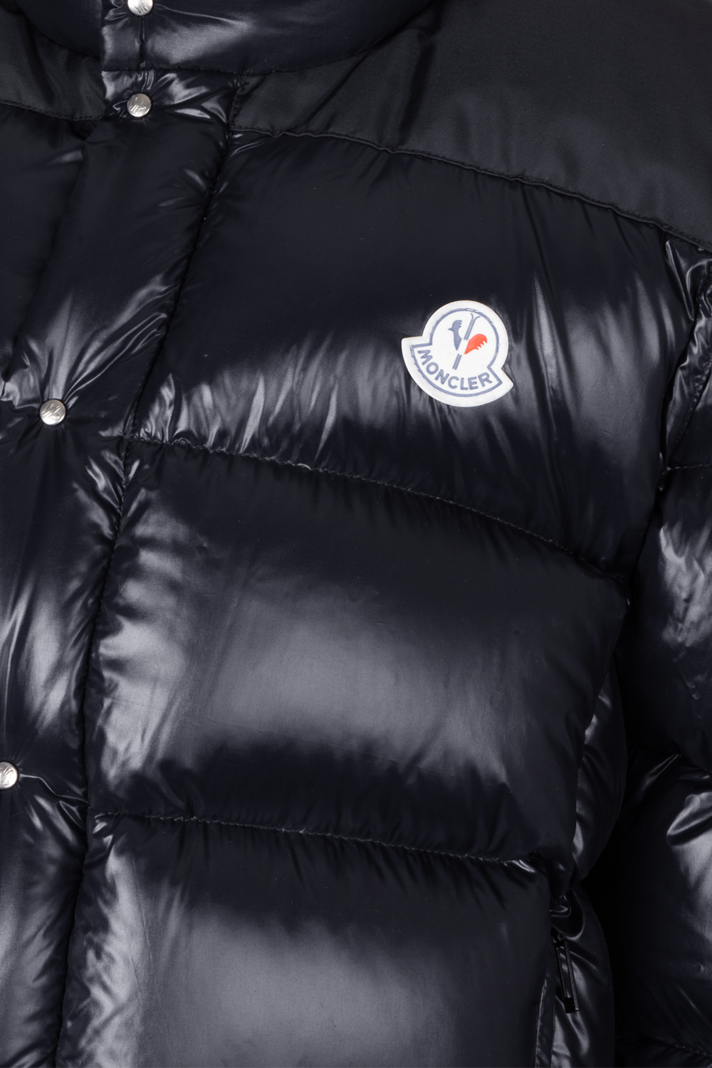 MONCLER Grenoble Puffer Convertable Jacket Blue