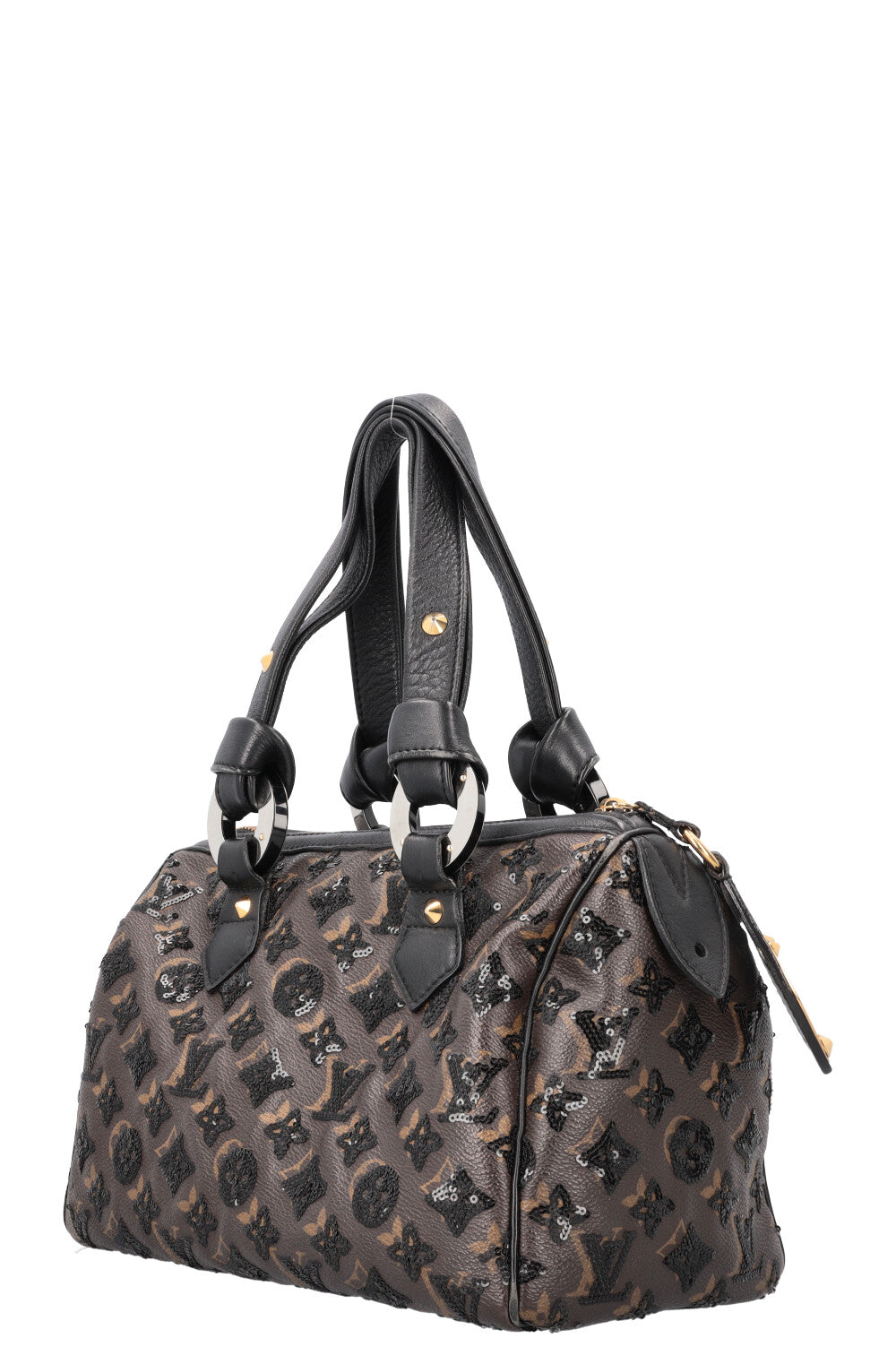 LOUIS VUITTON Speedy 30 MNG Eclipse Sequin