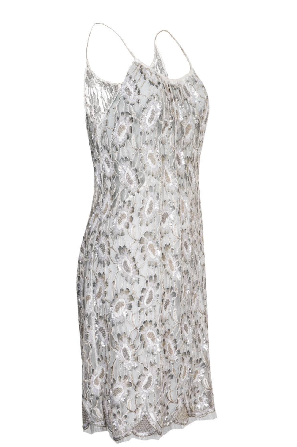 SAINT LAURENT Dress Flower Sequin