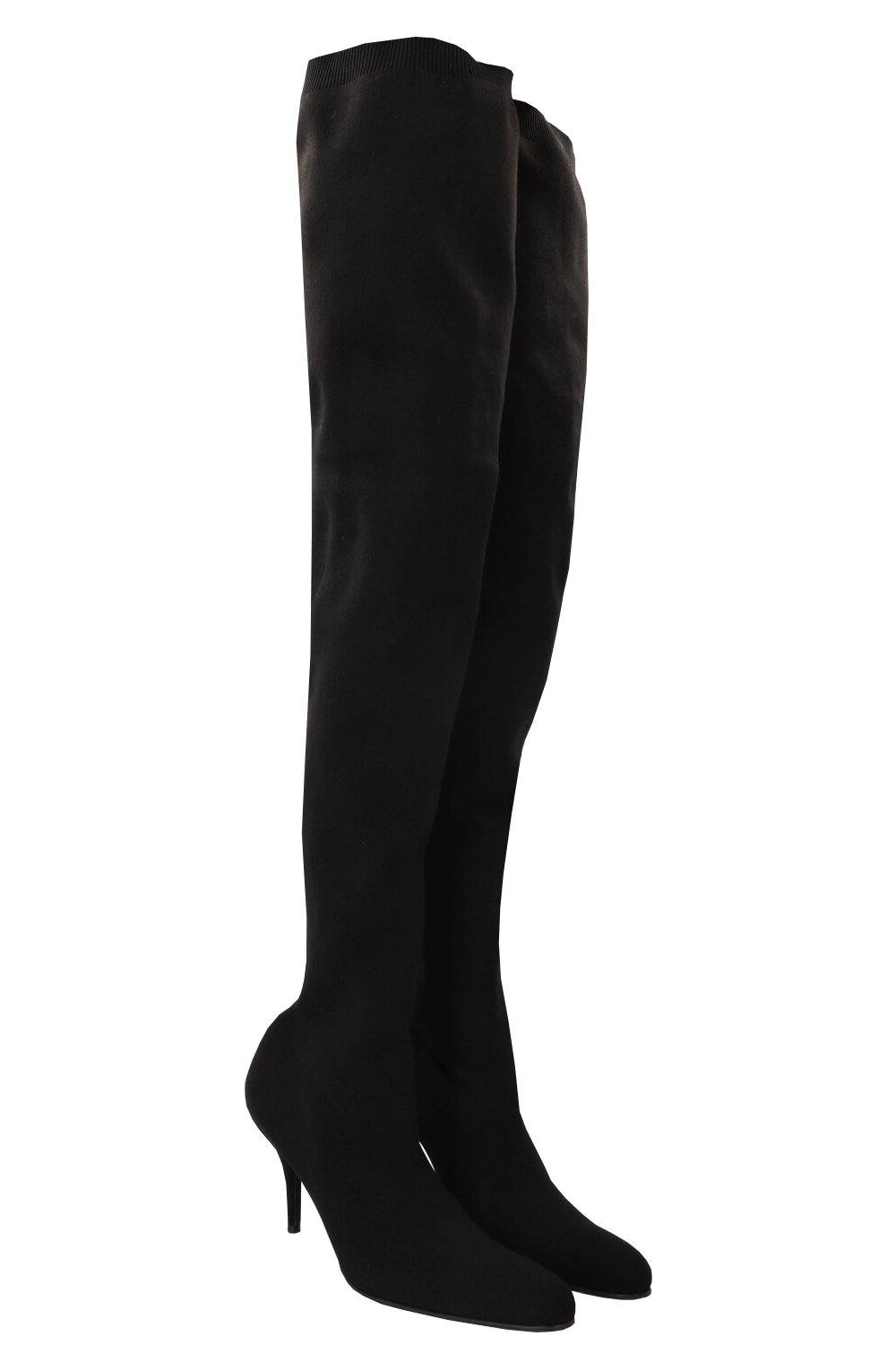 BALENCIAGA Overknee Boots Black