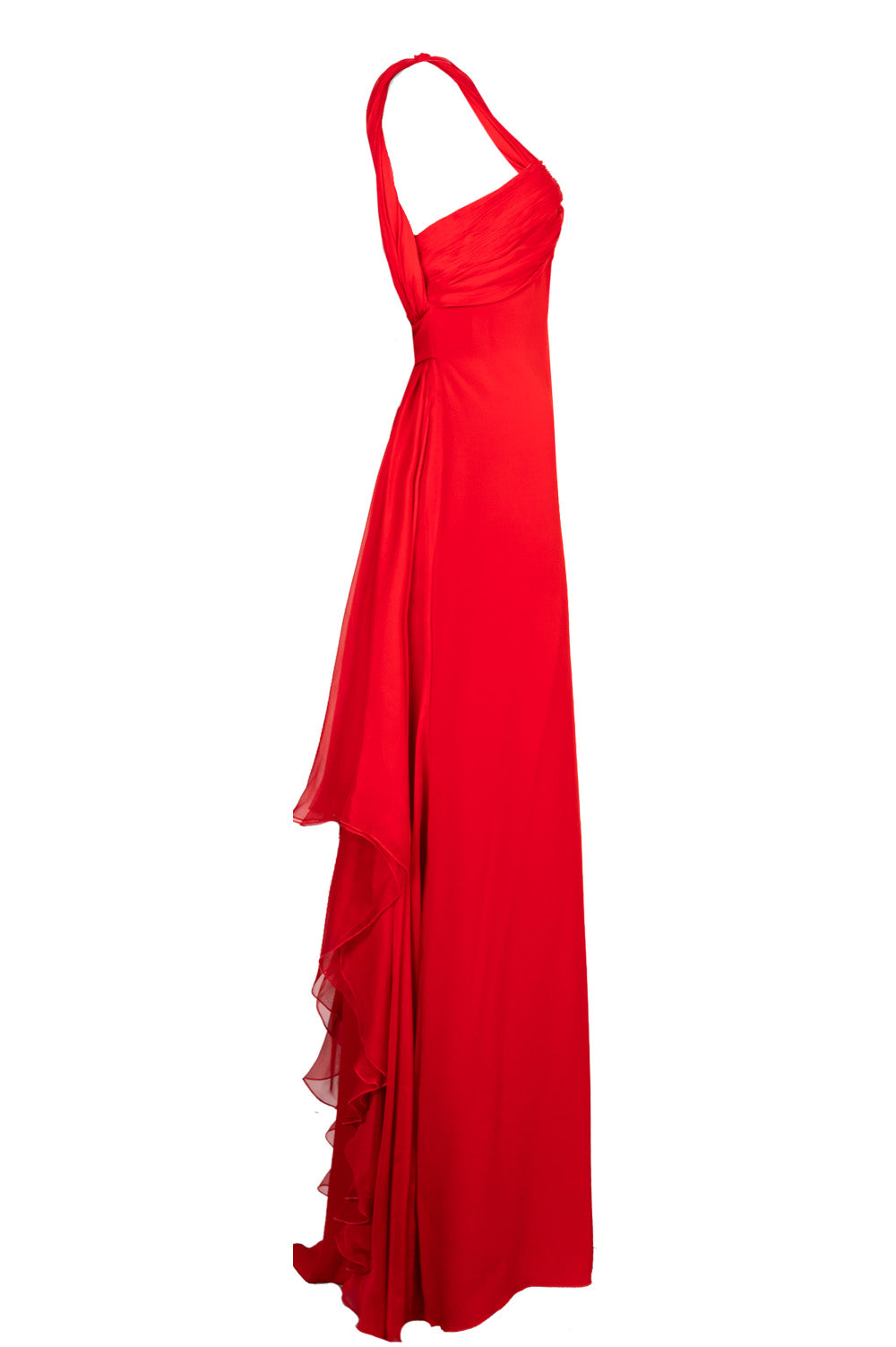 VALENTINO Dress Silk Red