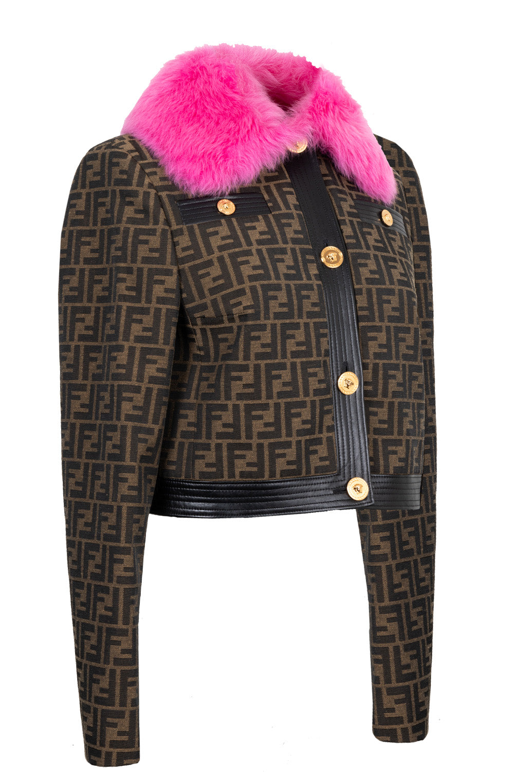 Fendi fur jacket womens best sale