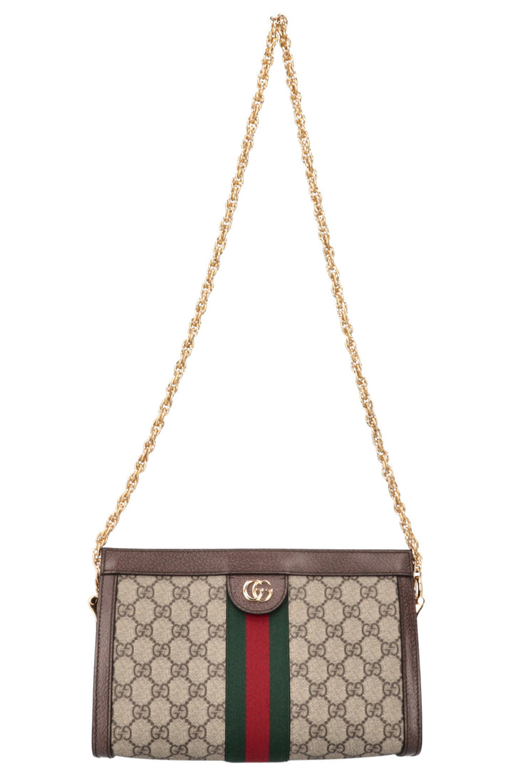 GUCCI Ophidia Chain Shoulder Bag GG Supreme