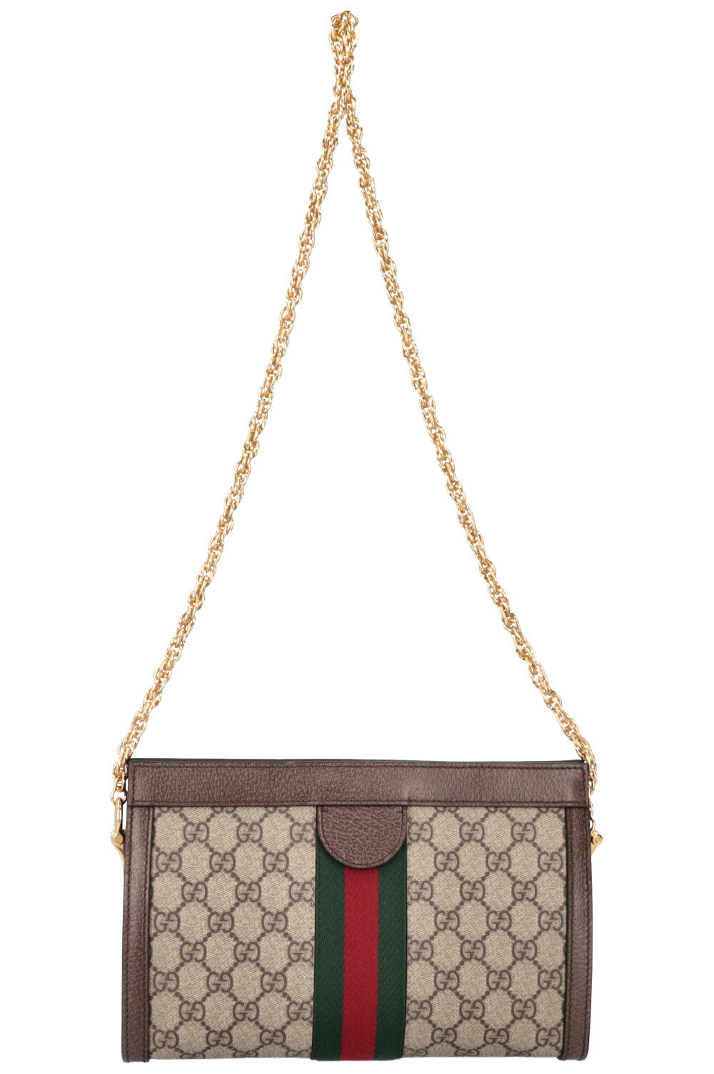 GUCCI Ophidia Chain Shoulder Bag GG Supreme