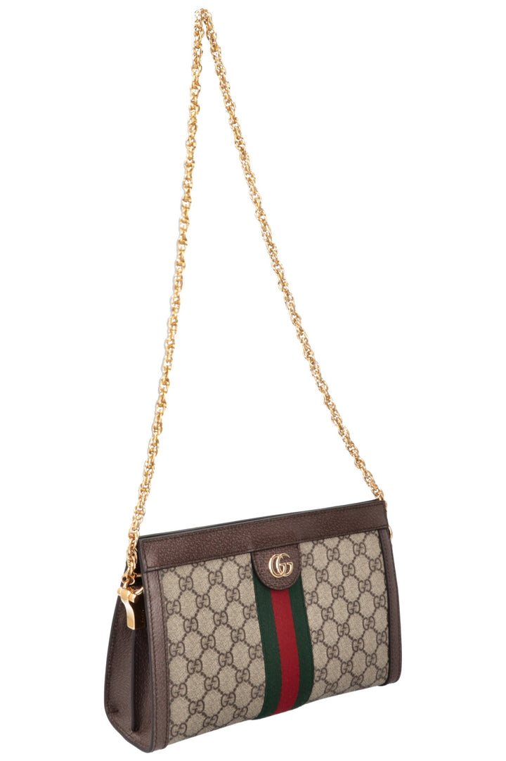 GUCCI Ophidia Chain Shoulder Bag GG Supreme