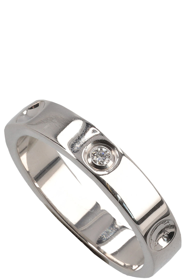 LOUIS VUITTON Bague Diamant Platine