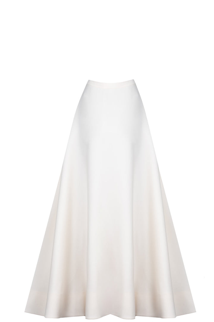 VALENTINO V Logo Skirt Ivory