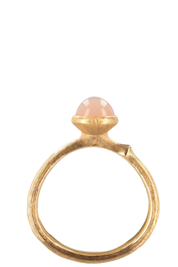 OLE LYNGAARD Lotus Ring 0 Moonstone