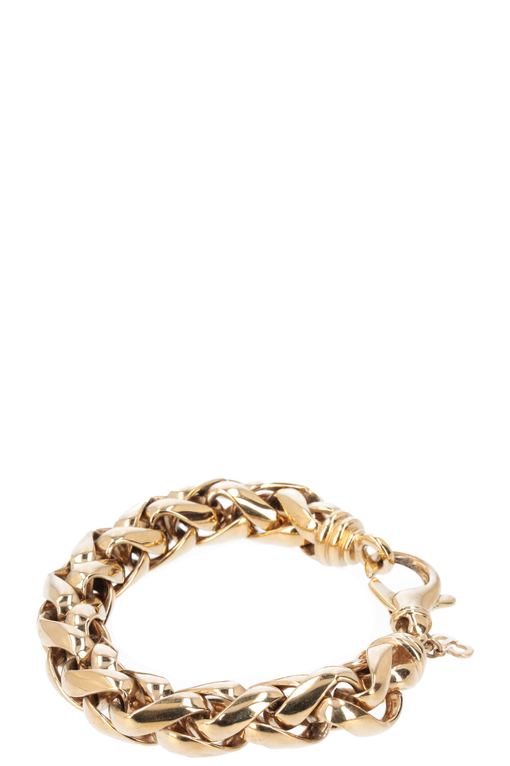 CHRISTIAN DIOR Chain Link Bracelet Gold