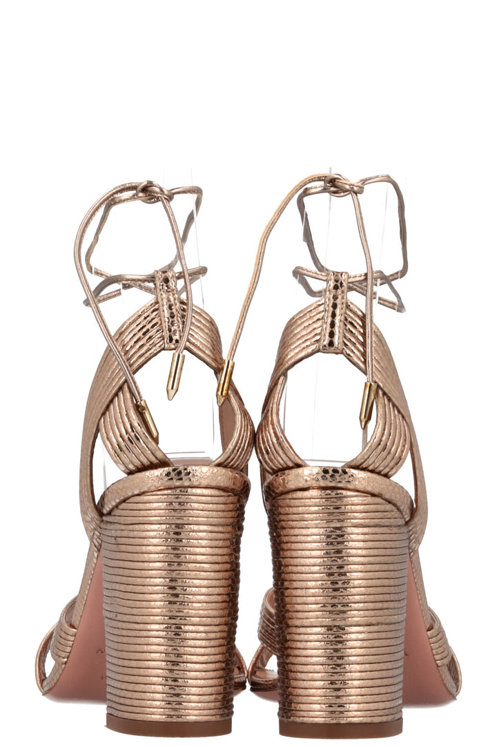 AQUAZZURA Ari 85 Heels Bronze