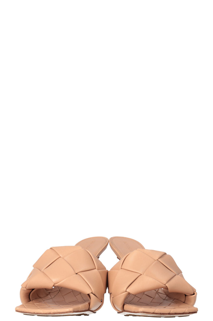 BOTTEGA VENETA Lido Heels Leather Beige