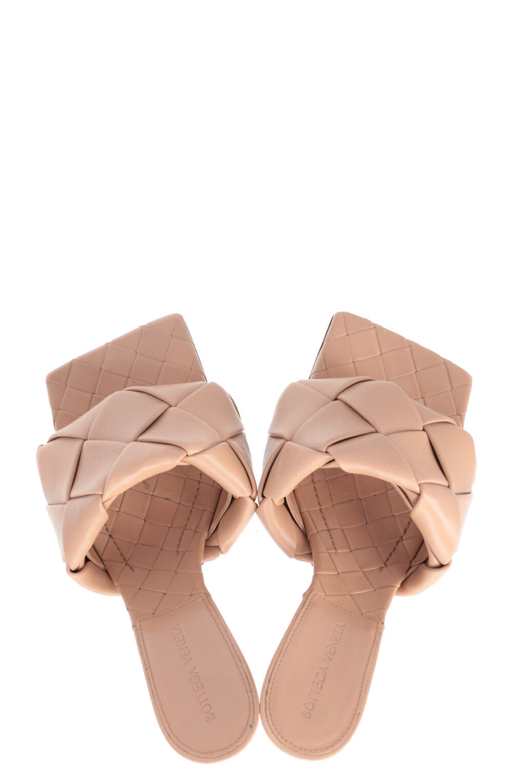 BOTTEGA VENETA Lido Heels Leather Beige