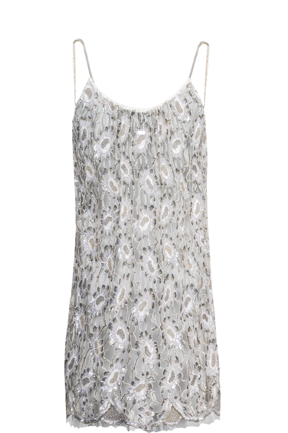 SAINT LAURENT Dress Flower Sequin