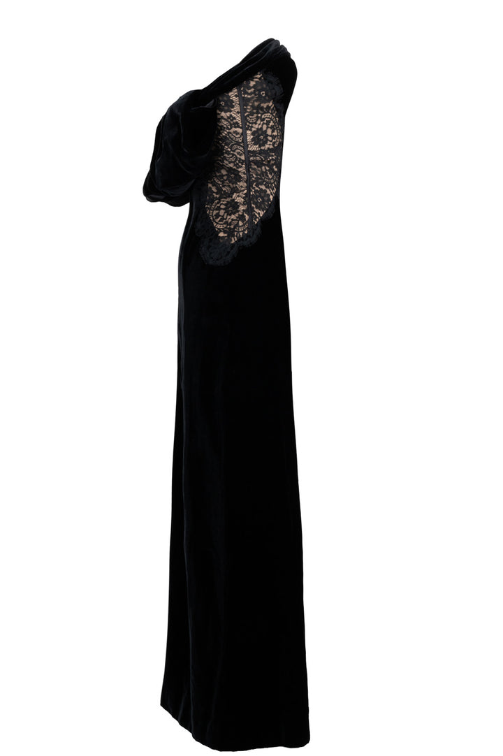 TOM FORD Dress Velvet Lace Black