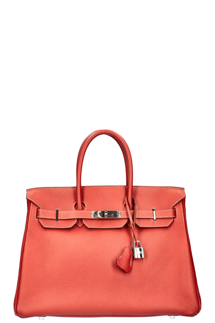 HERMÈS Birkin 35 Fjord Sanguine