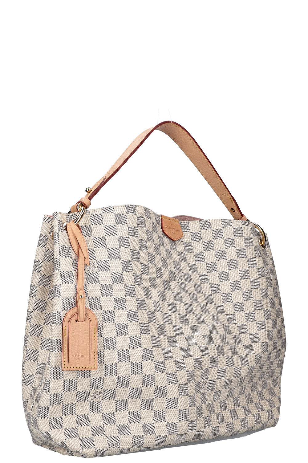 LOUIS VUITTON Graceful MM Bag Damier Azur