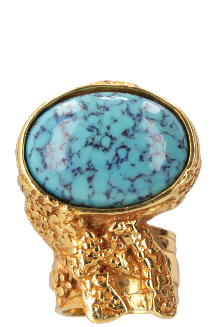 Bague YSL Arty Bleu Or