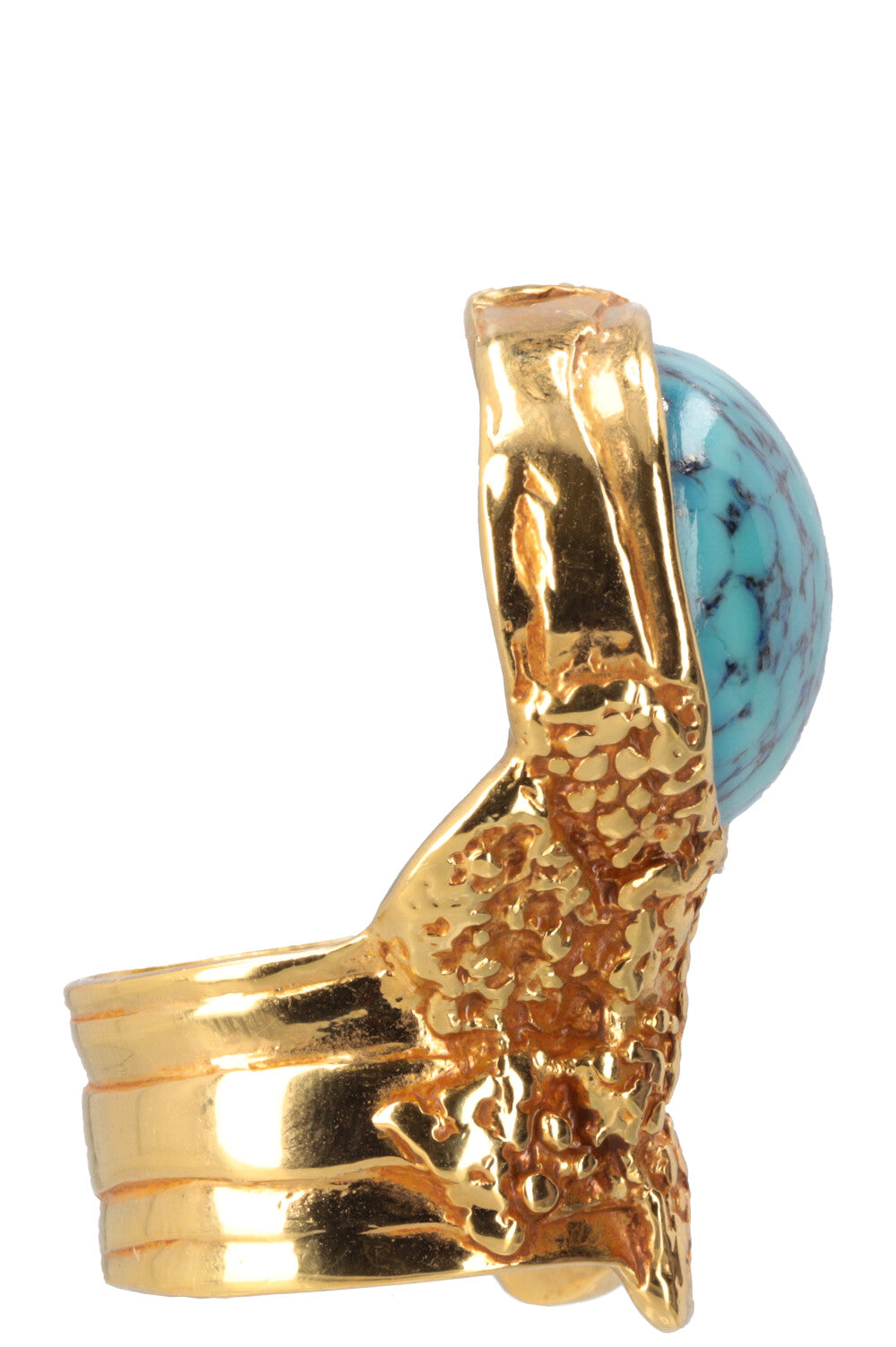 Bague YSL Arty Bleu Or