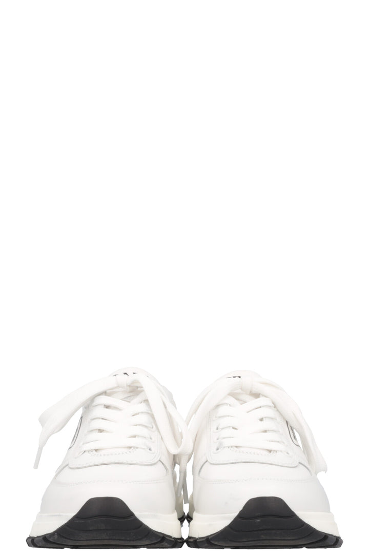 PRADA Re-Nylon Logo Sneakers White