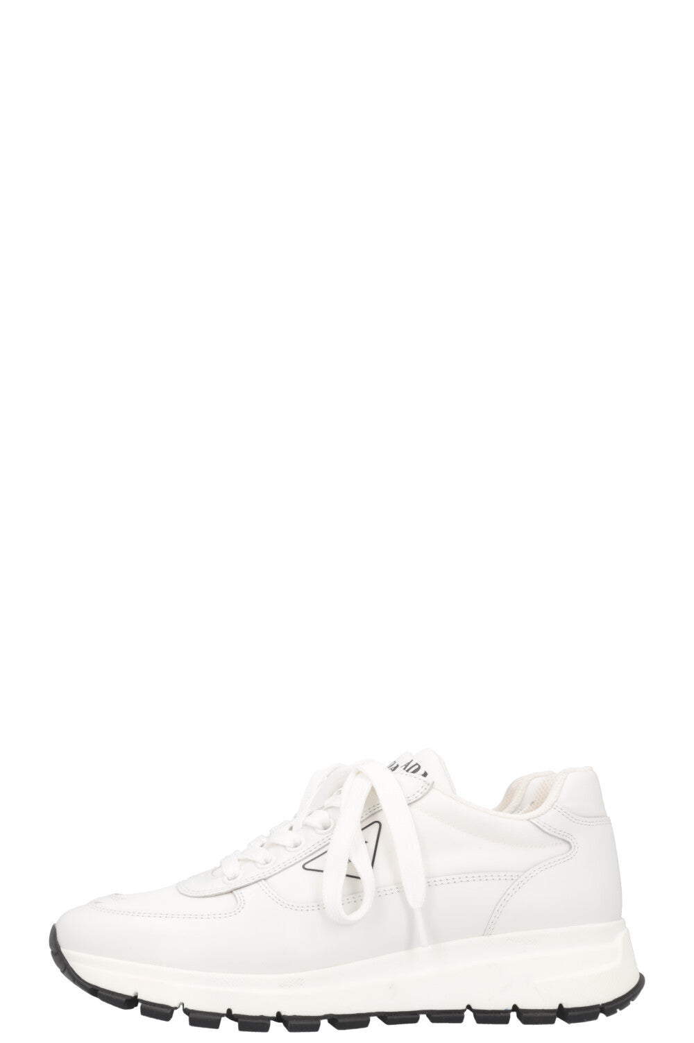 PRADA Re-Nylon Logo Sneakers White