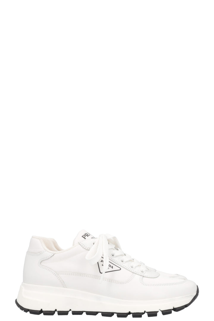 PRADA Re-Nylon Logo Sneakers White