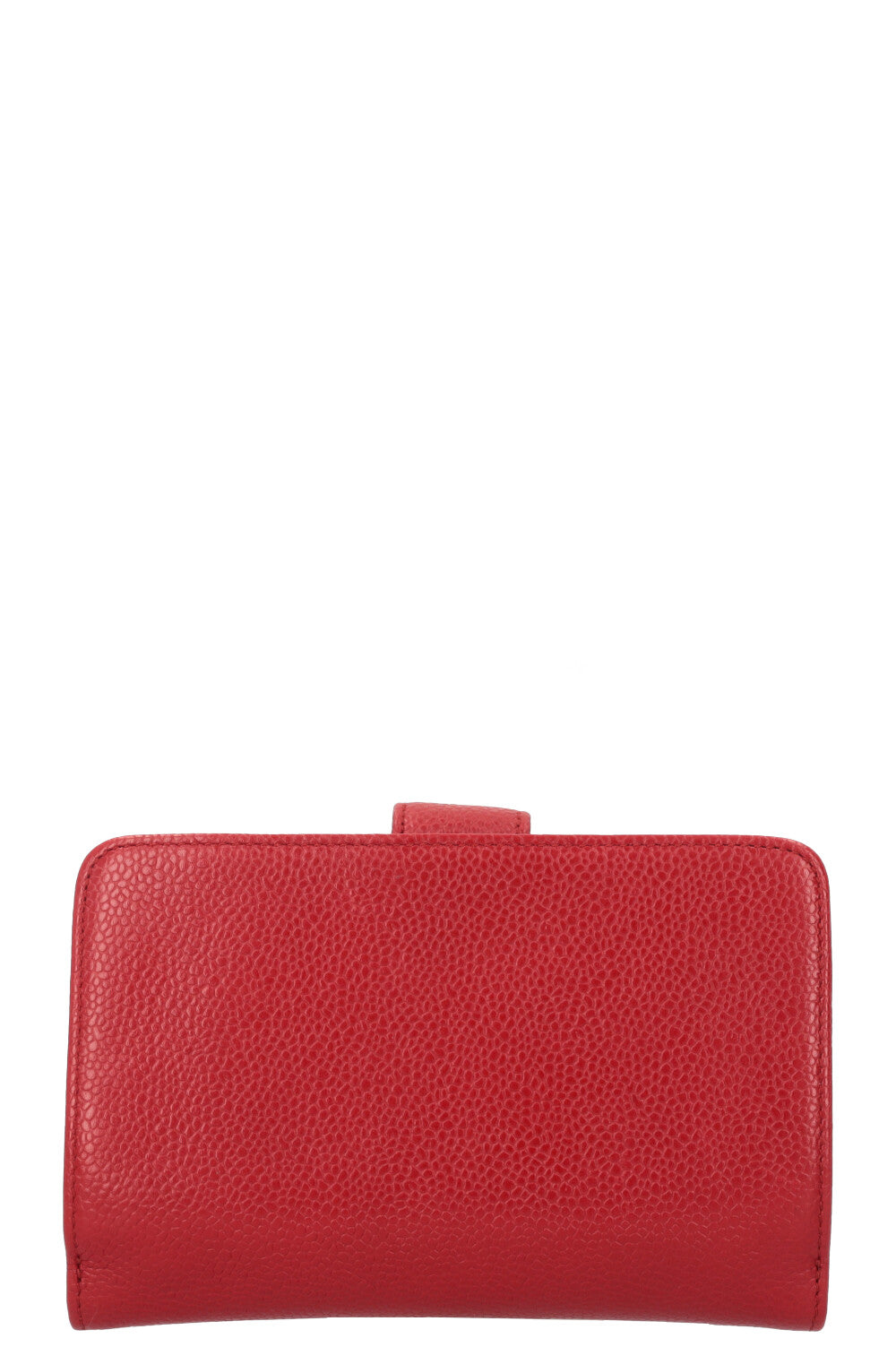 CHANEL Wallet Caviar Red