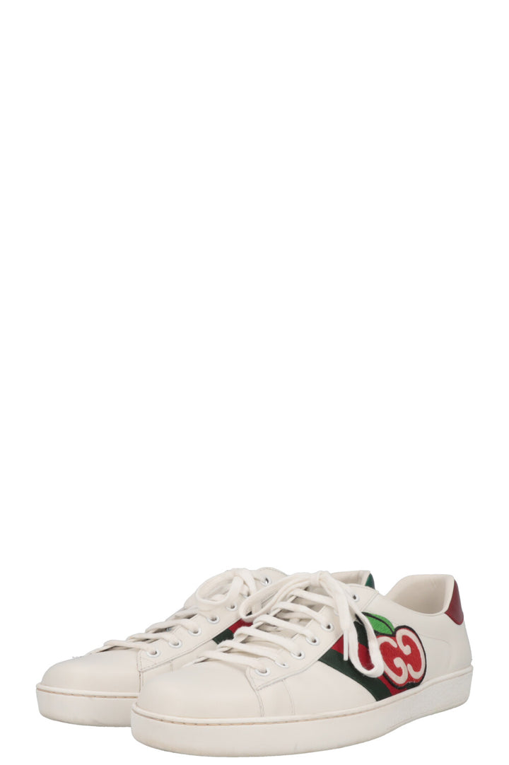 GUCCI Cherry Ace Sneakers White