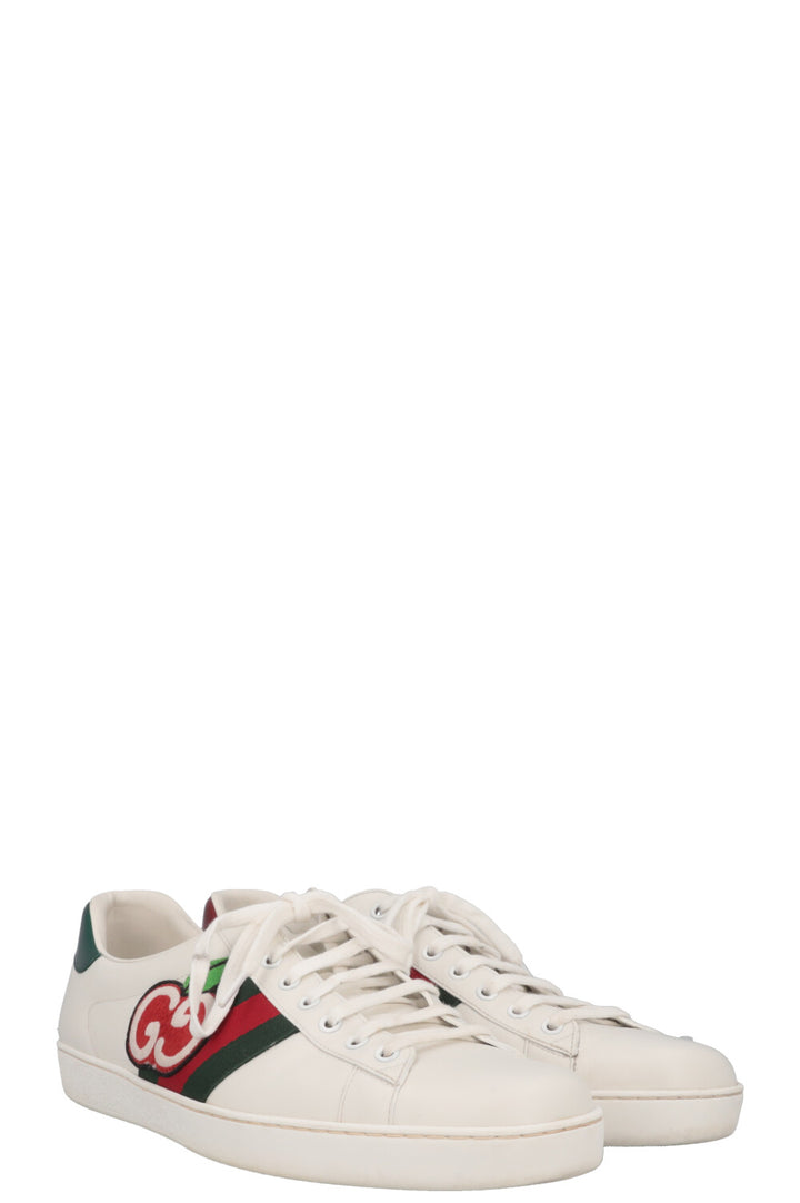 GUCCI Cherry Ace Sneakers White