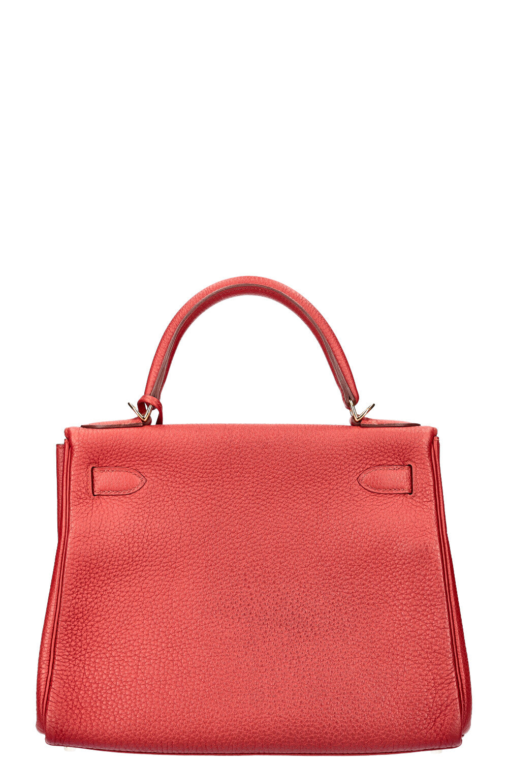 HERMÈS Kelly 28 Togo Red