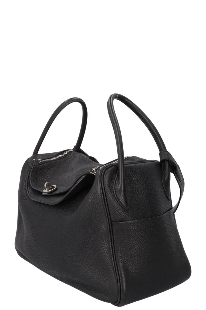 HERMÈS Lindy 34 Clemence Noir