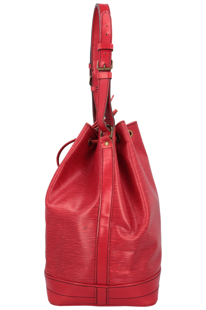 LOUIS VUITTON Grand Sac Noe Epi Red