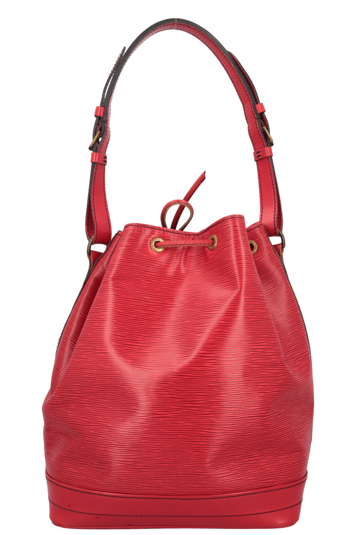 LOUIS VUITTON Grand Sac Noe Epi Red