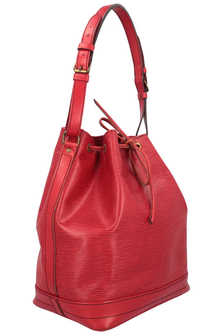 LOUIS VUITTON Grand Sac Noe Epi Red