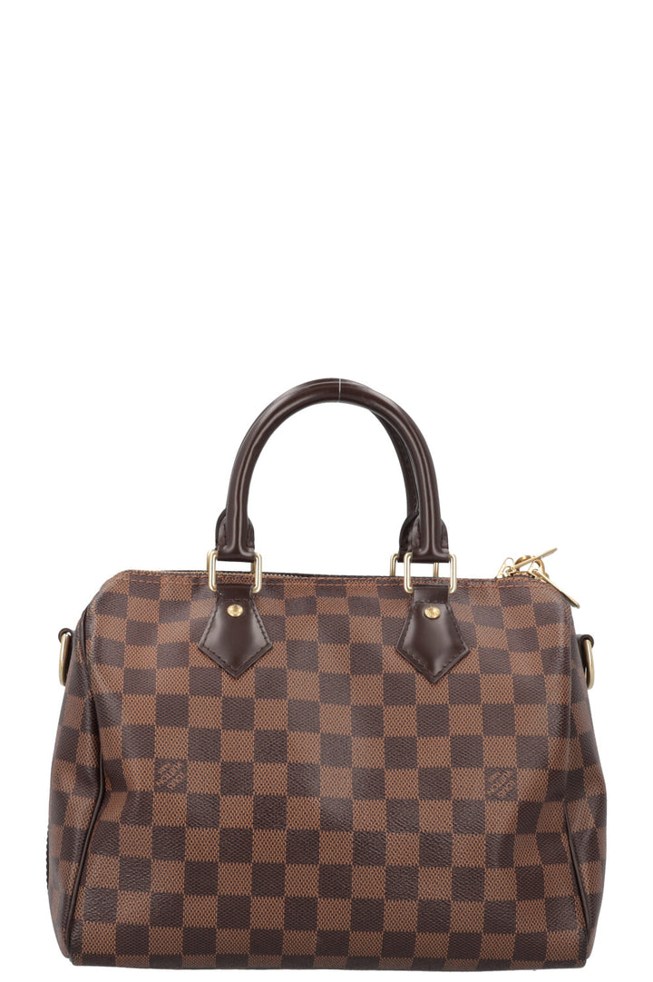 LOUIS VUITTON Speedy 25 Bandouliere Damier Ebene