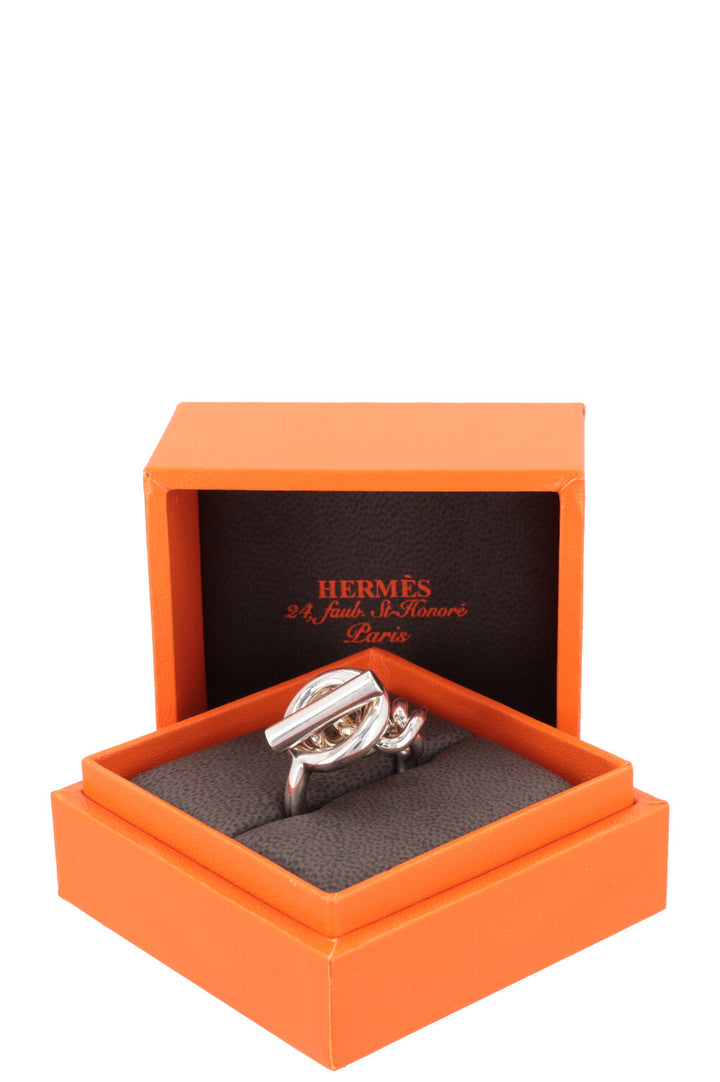 HERMÈS Croisette Ring Large Silver