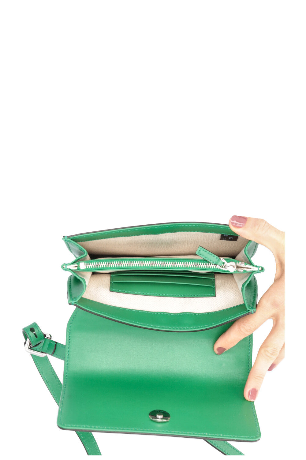 GUCCI GG Embossed Bag Green