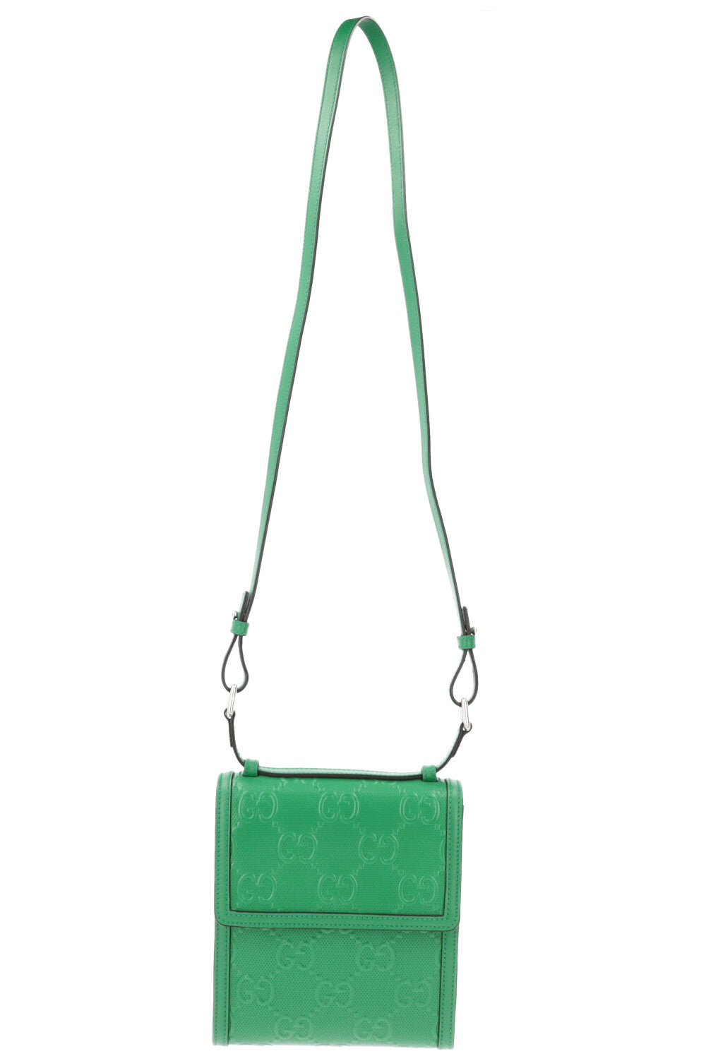 GUCCI GG Embossed Bag Green