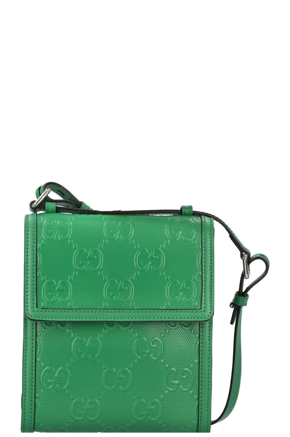 GUCCI GG Embossed Bag Green