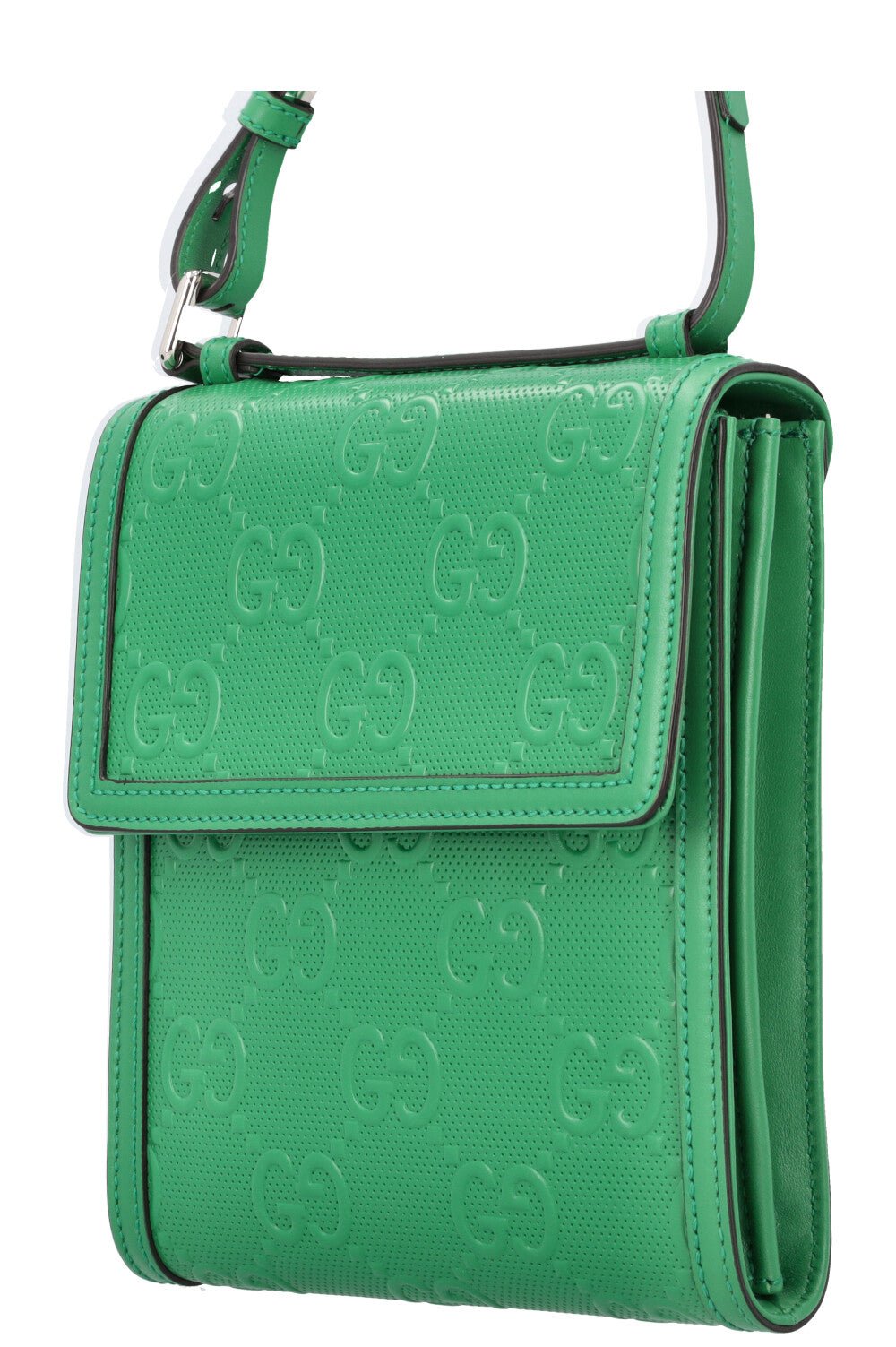 GUCCI GG Embossed Bag Green