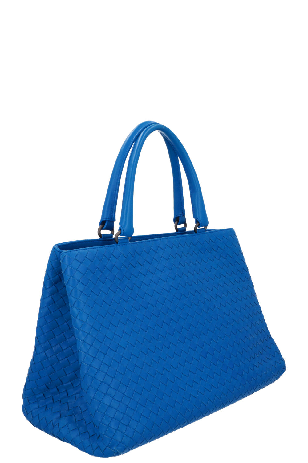 BOTTEGA VENETA Intrecciato Tote Bag Blue