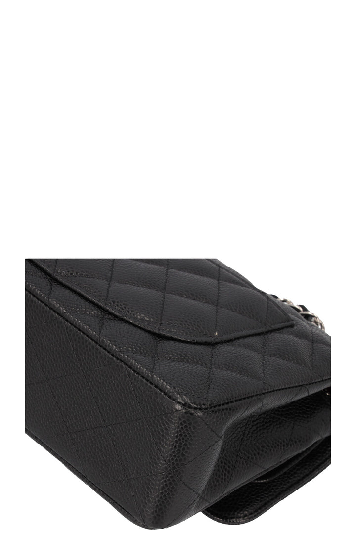 CHANEL Small Double Flap Bag Caviar Black