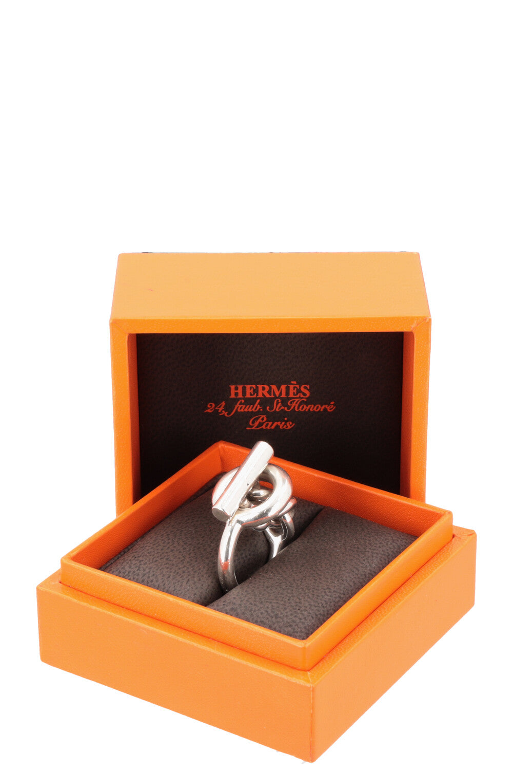 HERMÈS Croisette Ring Large Silver