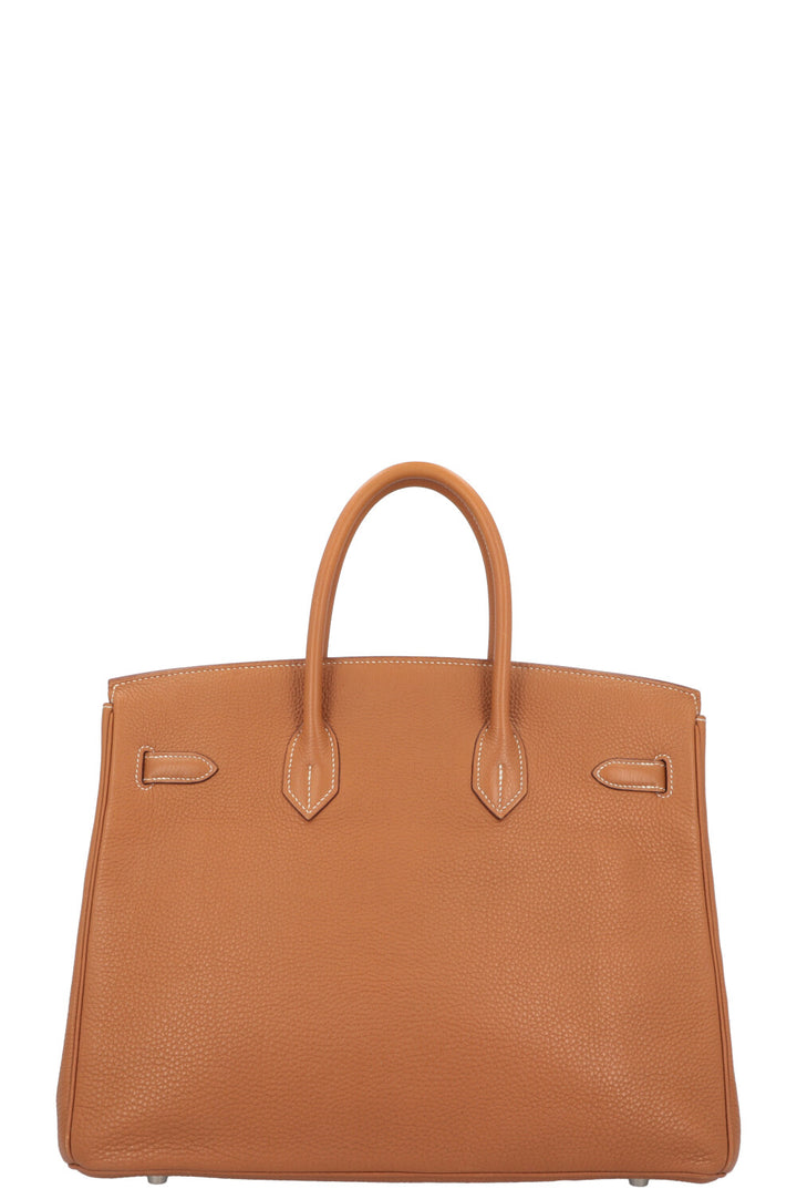 HERMÈS Birkin 35 Clemence Gold