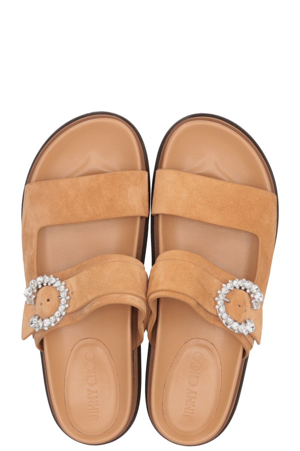 JIMMY CHOO Marga Flats Beige